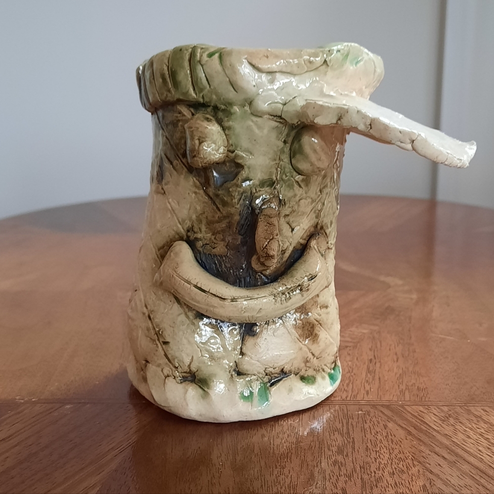 Handmade Pottery Mug Cup